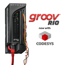 groov RIO now with CODESYS