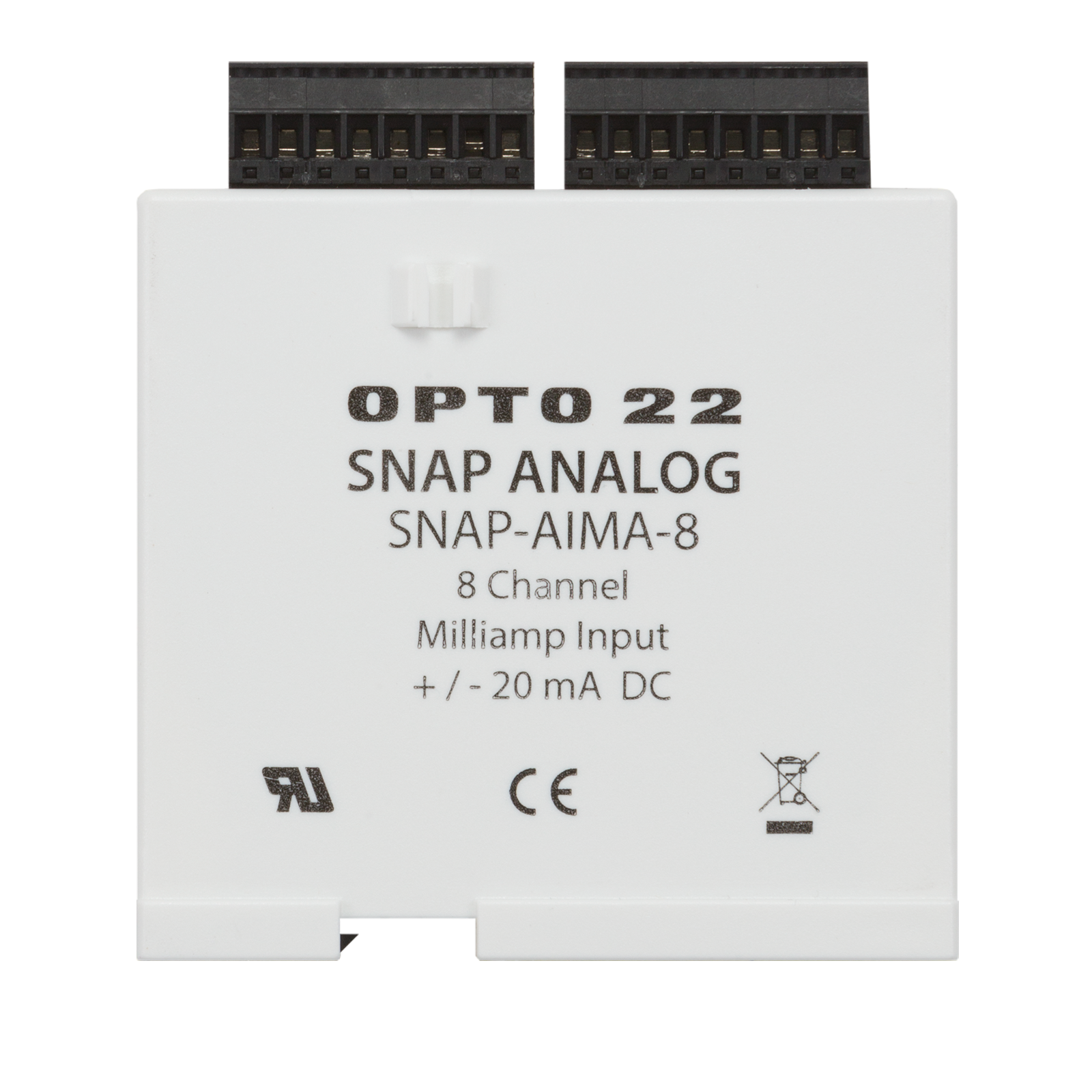 Opto22 - SNAP-AIMA-8 - SNAP 8-Ch -20mA to +20mA Analog Current 