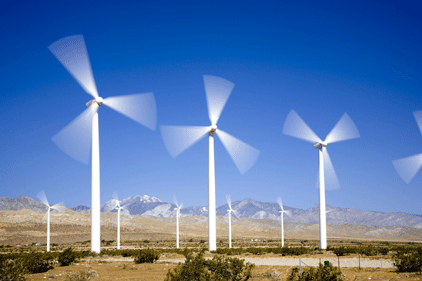 wind turbines